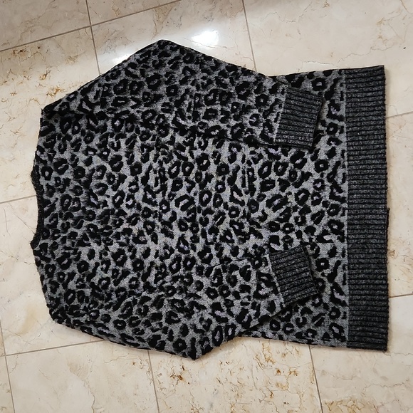 Rebecca Taylor Animal Print Cardigan - Picture 6 of 8